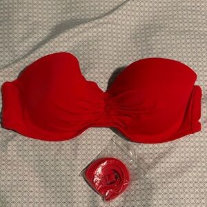 Victoria's Secret Red Bikini Top